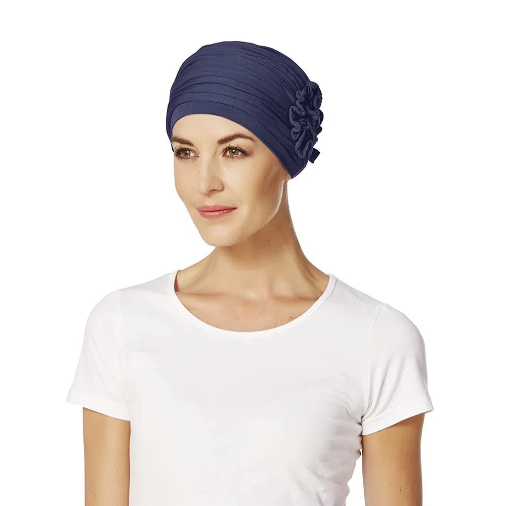 Christine Headwear Lotus Turban Flor de Loto para Mujer