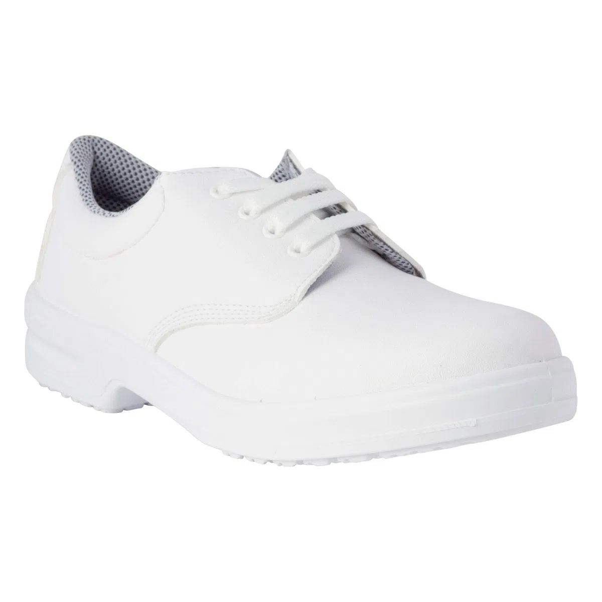 REPOSA Work Zapatos de Trabajo, Zapatos Cerrados con Cordones, sin Puntera, Parte Superior de Microfibra Transpirable, Sanitarios/O con Plantilla anatómica, Transpirables, Suela de PUUnisex Adulto