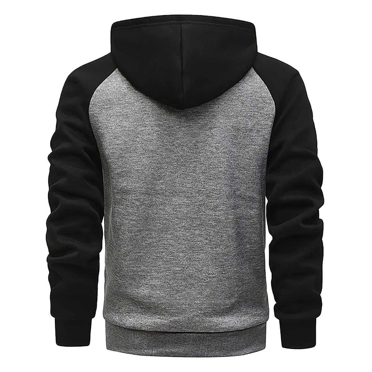 Genérico Sudadera Hombres con Capucha Y Cremallera, Sudadera Deporte Hombre, Manga Larga Estilo Deportivo Informal Sudadera con Capucha Fitness Entrenamiento Básico Monocolor para Tiempo Libre