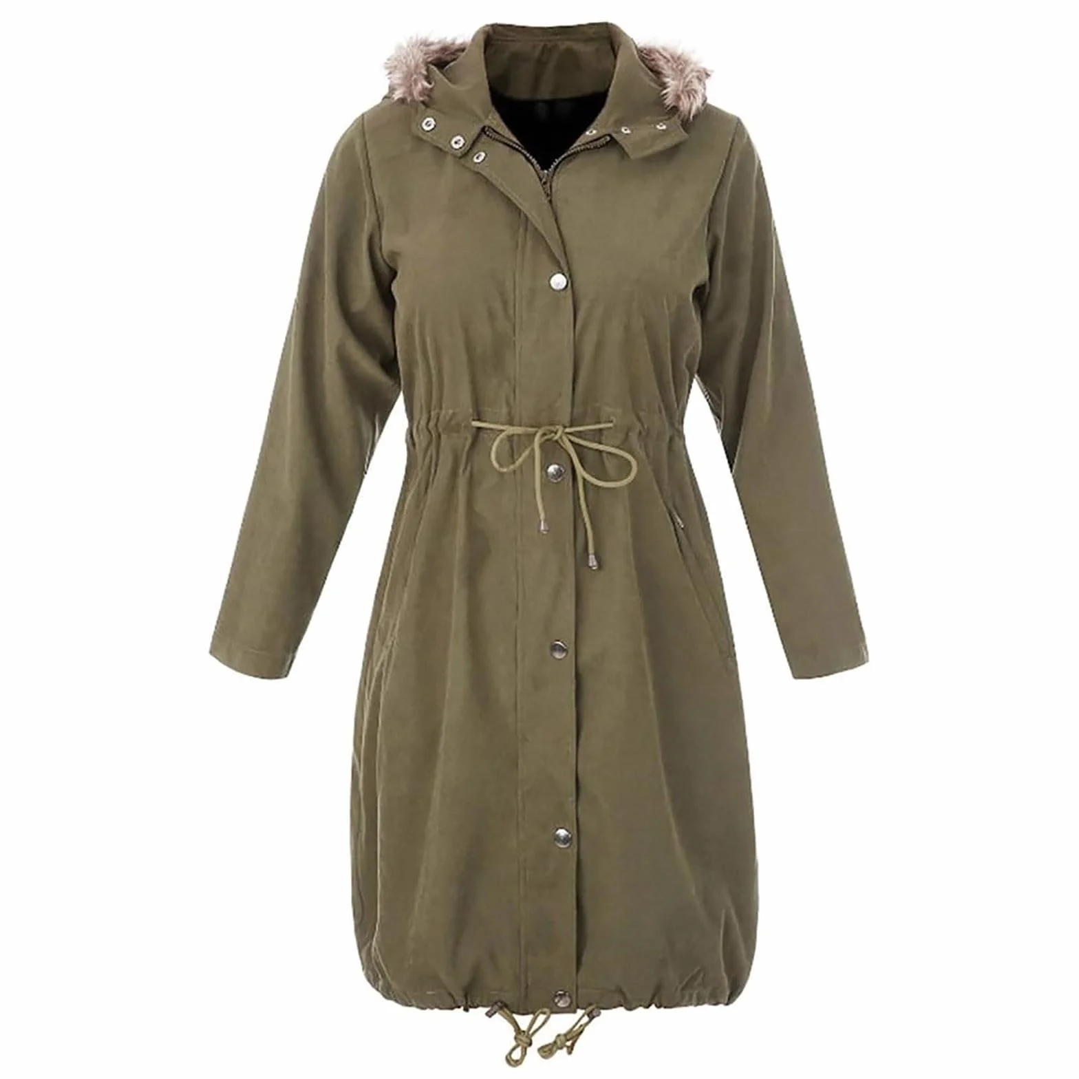 Abrigos de Invierno para Mujer Chaqueta Larga de Algodón Oversize para Embarazadas Moda para Embarazadas Chaqueta de Invierno Monocromática Chaqueta Cálida para Embarazadas Multifuncional 3 en