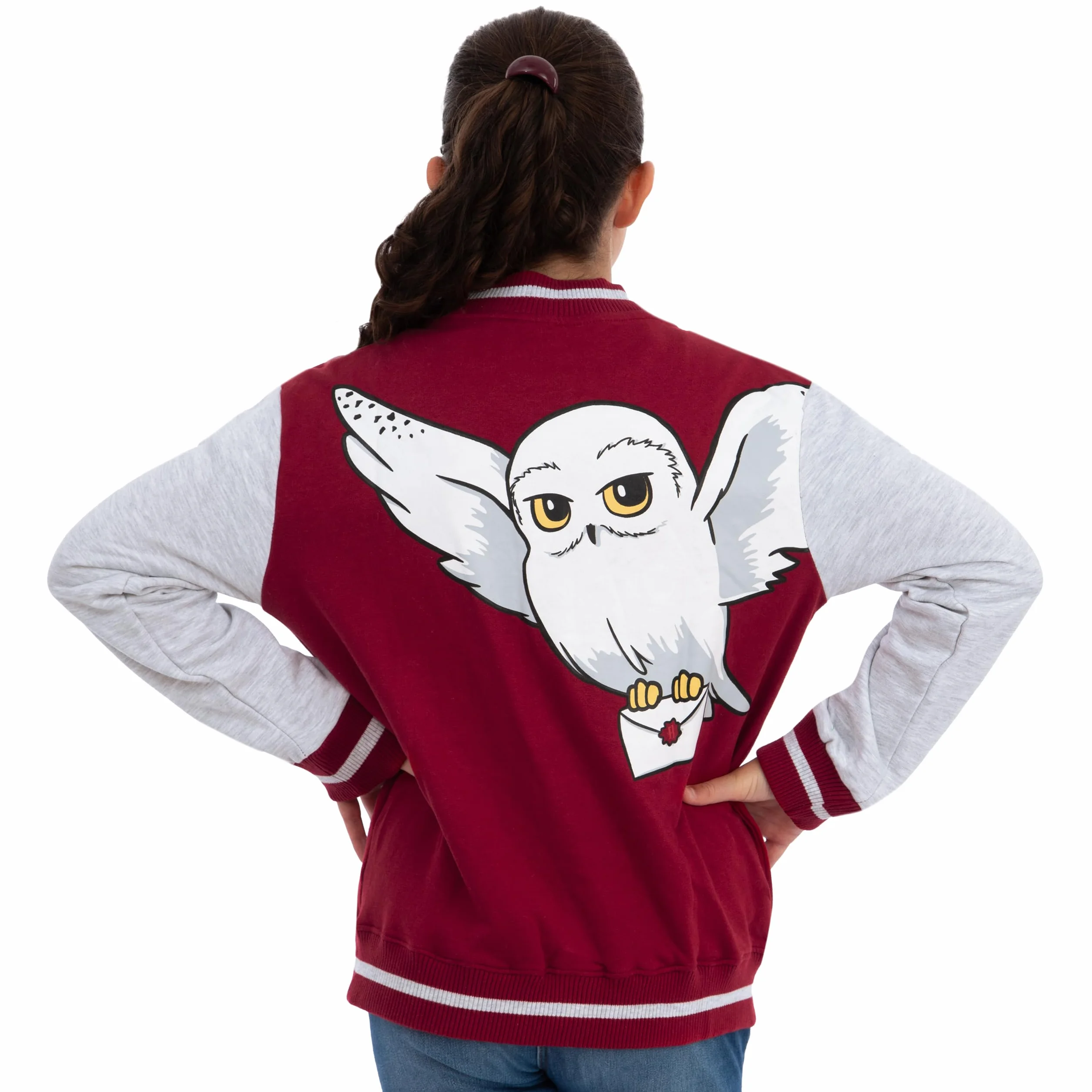 Harry Potter Chaqueta Bomber Para Ninos, Chaqueta Niño De Hogwarts, Chaquetón Niño De Estilo Béisbol