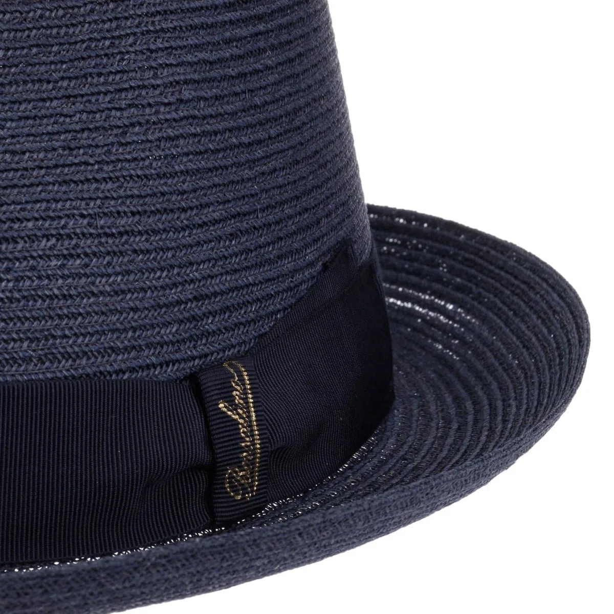 Borsalino Sombrero de Cáñamo Uni Player Mujer/Hombre - Made in Italy Sol Verano para el jardín con Banda Grosgrain Primavera/Verano