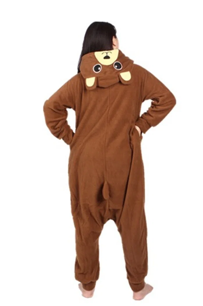 wotogold Pijama de Oso Animal Trajes de Cosplay Adultos Unisex