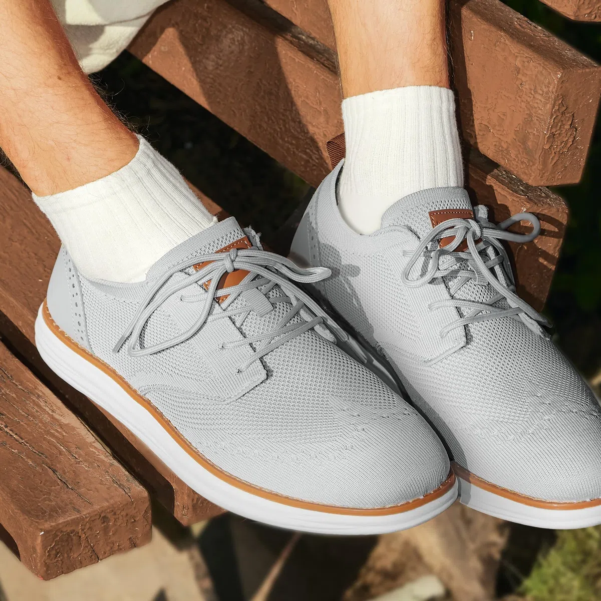 Bruno Marc Zapatos de Cordones Transpirables Zapatios de Vestir Oxfords Clásico Formales Derby para Hombre Verano con Plantilla Acolchada Comoda