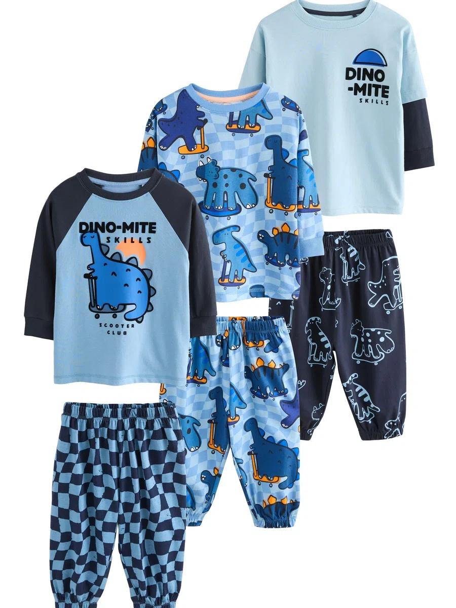 NEXT Niños Pack de 3 Pijamas extragrandes