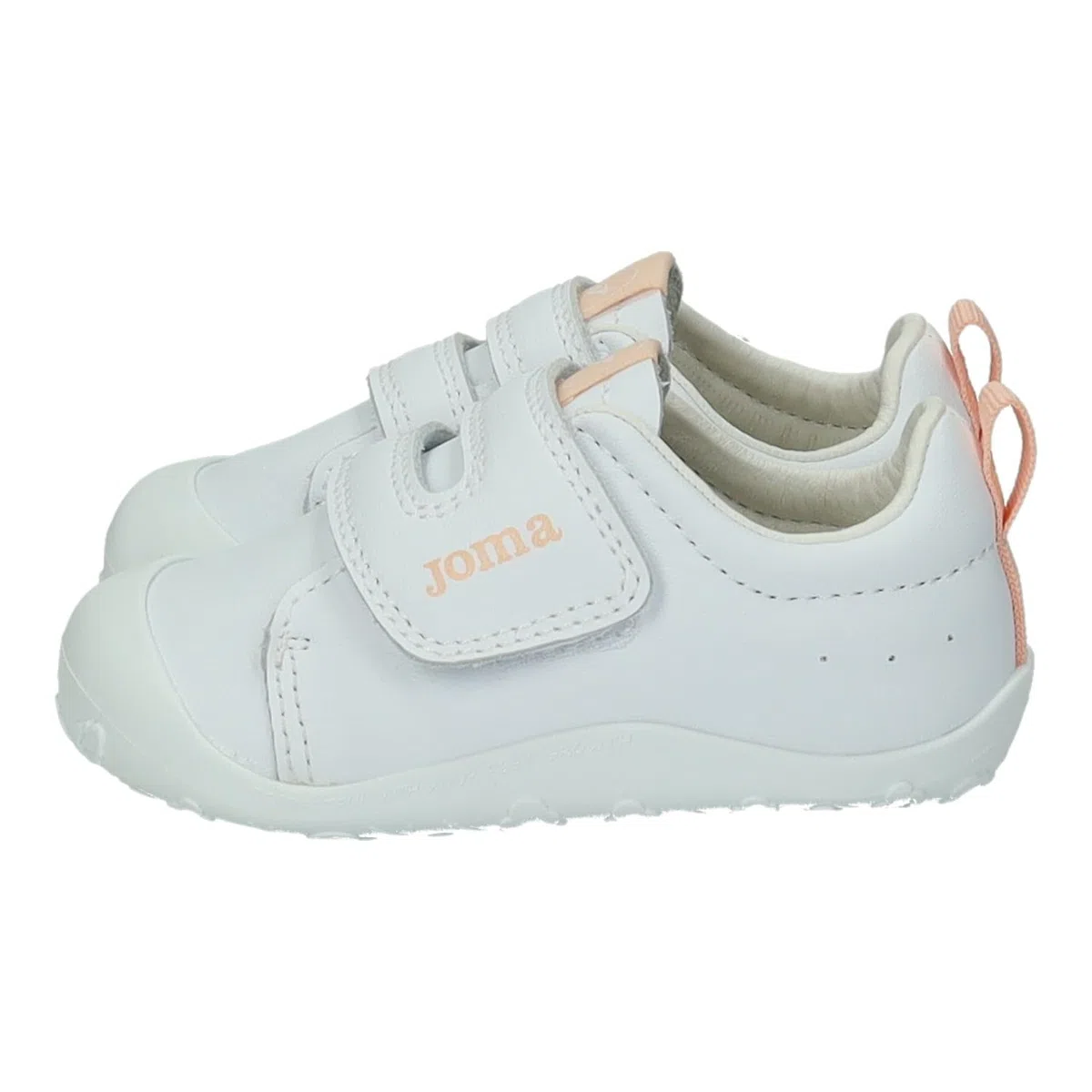 Joma TEDYBS2529V Zapatillas de niños Teddy Baby, Color Blanco y Rosa, Calzado Respetuoso con Plantilla Antibacterial NIÑA Zapatillas