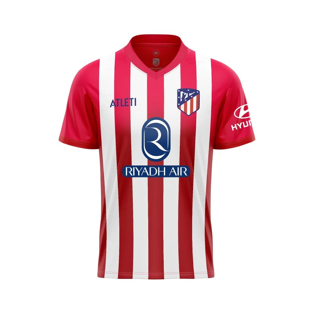 Camiseta Atlético de Madrid Primera equipación Temporada 2023-2024 réplica Oficial - Tallas Adulto