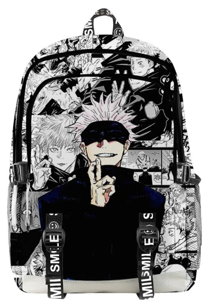 Anime Backpack Mochila Escolar Impreso en 3D Laptop Rucksack Bolso de Escuela Niñas Niños Mochila de Libros Daypack 1154/8