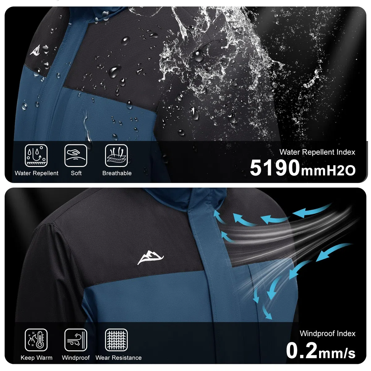 Svanco Chaqueta De Esquí Chaquetas De Hombre Impermeable Forro Polar Abrigo Con Capucha Desmontable Invierno Cálido Patinaje Sobre Hielo Chaqueta Abrigos Snowboard Chaqueta Para Hombres M-XXL