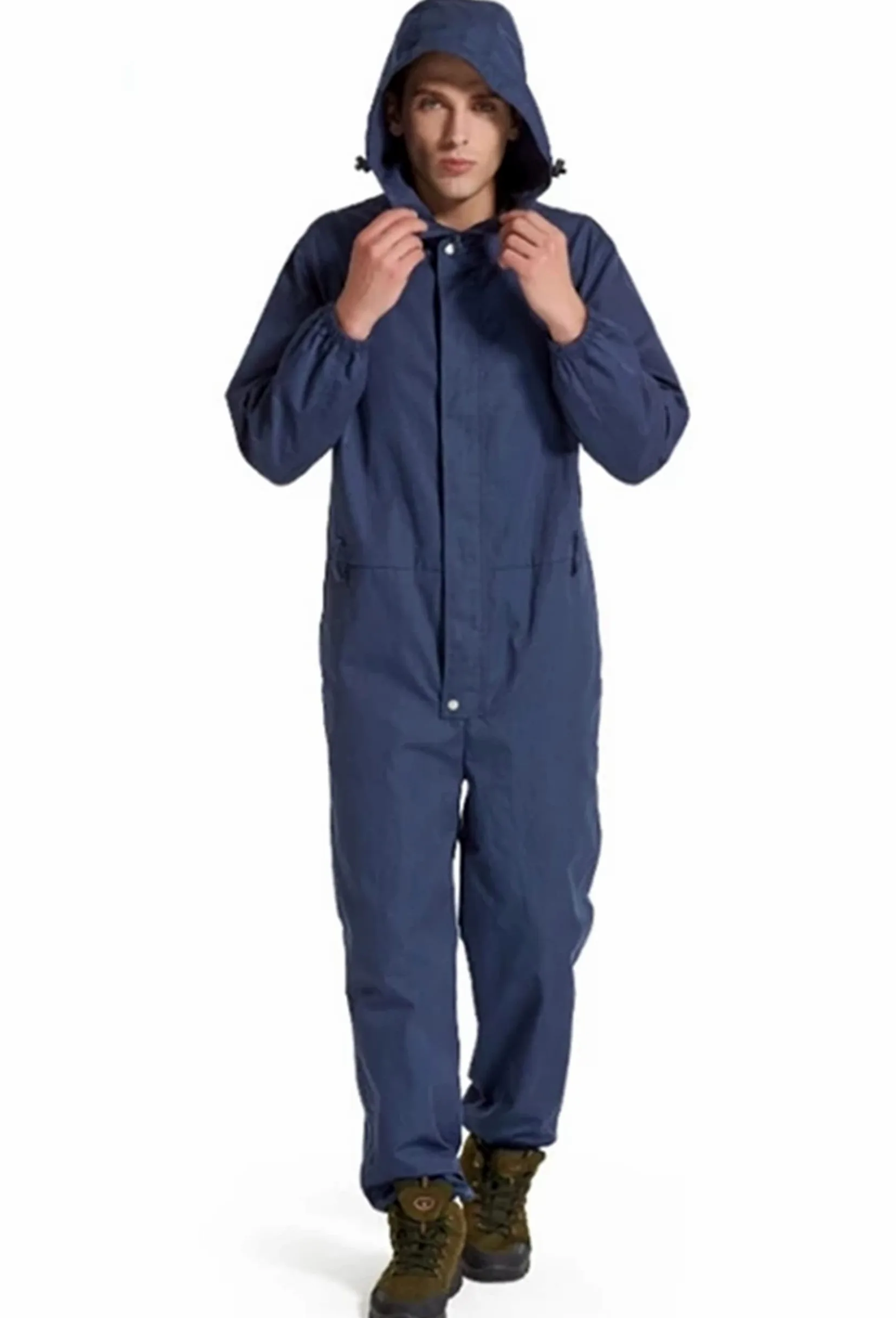 Traje de Trabajo con protección EMF RF, antirradiación 5G, Mono antirradiación de Fibra de Plata al 50%, protección radiológica WiFi,Man,3XL