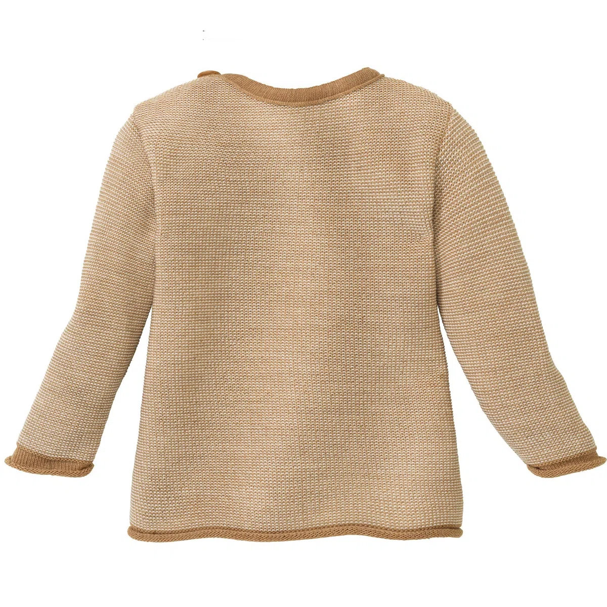 Disana Jersey con cierre de botones en el cuello, 100% lana merino orgánica GOTS, IVN Best | recién nacido bebé niño pequeño unisex | fabricado en Alemania