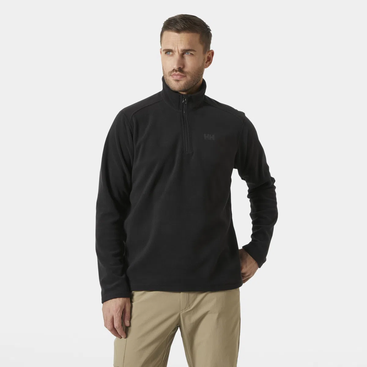 Helly Hansen Forro Polar Hombre Daybreaker 1/2 Zip – Chaqueta Polar Ligera con Media Cremallera