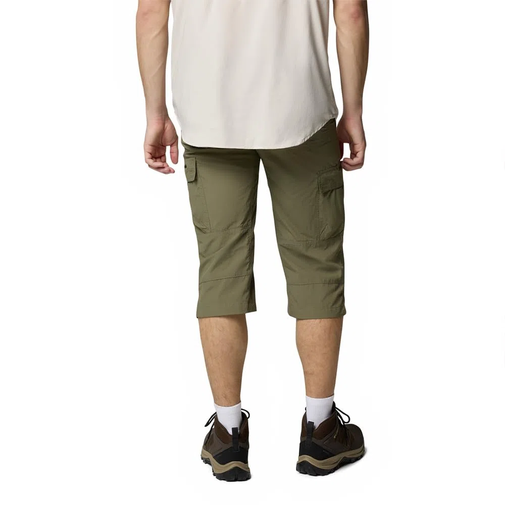 Columbia Silver Ridge II Capri, Pantalones Cortos Capri Para Senderismo Y Trekking para Hombre