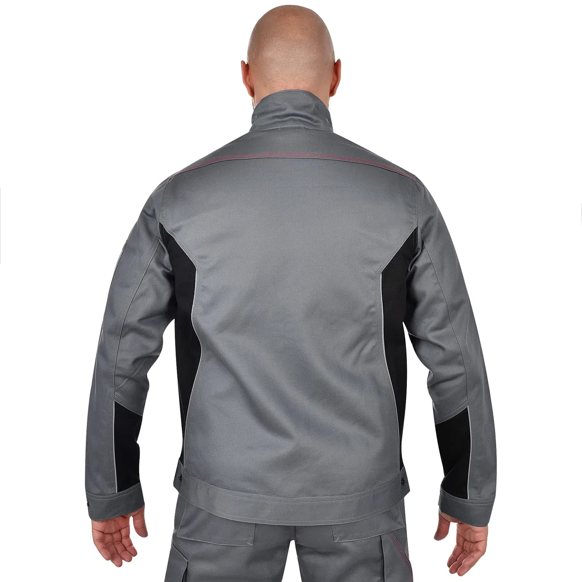BWOLF RAPTOR 100% Algodón Chaqueta de Trabajo Hombre Gris/Azul Chaquetas de Trabajo de Algodón para Hombre