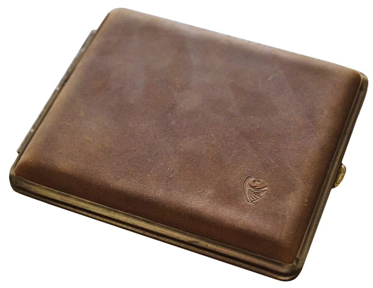 GERMANUS Pitillera: "Wild Bull" , Made in Germany, 100 mm