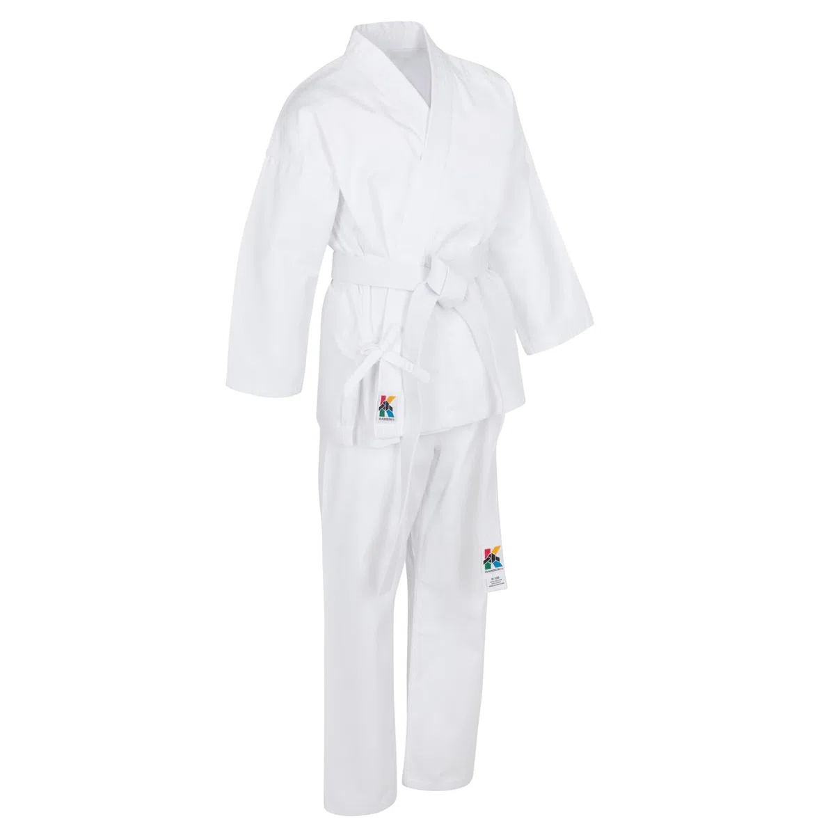 Uniforme de karate para niños y niñas: nuestro juego de karate blanco para niños incluye pantalones de karate y un cinturón blanco.