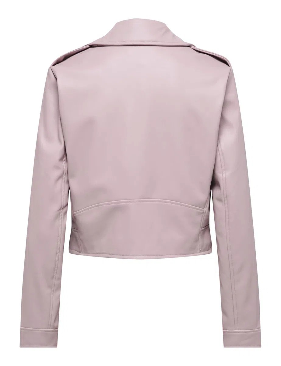 ONLY Onlcarmen Faux Leather Biker Cc Otw Onlcarmen Cc Otw Faux Leather Biker Mujer (Pack de 1)