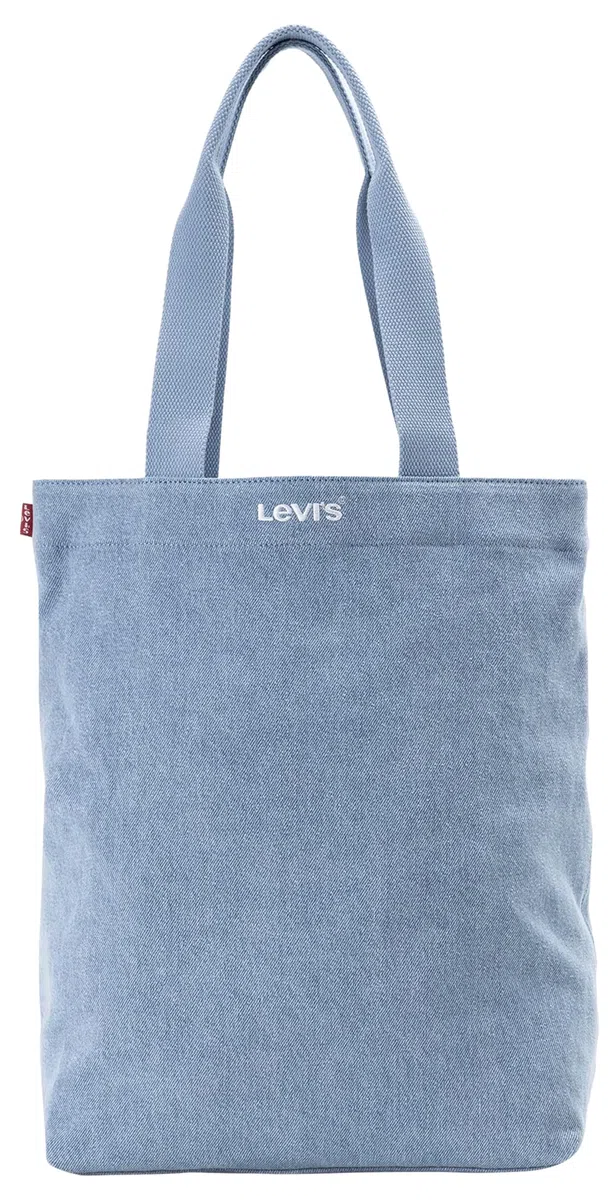 Levi's Bolso de mano Icon Ov para hombre, azul claro, L, Bolso Icon para hombre Ov