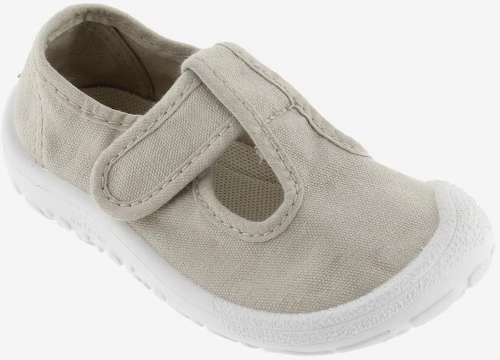 victoria Alpargatas Unisex Gong Fu Lona & Elásticos Laterales & Suela Caramelo 108019 para Niños