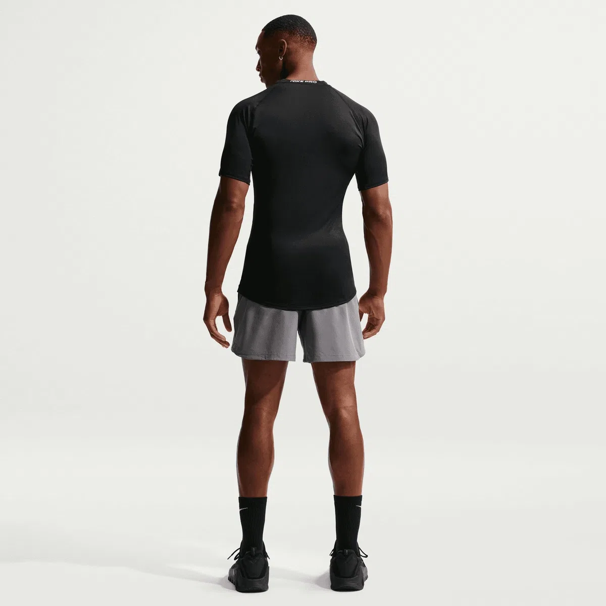 NIKE M NP DF Tight Top SS Camiseta Hombre