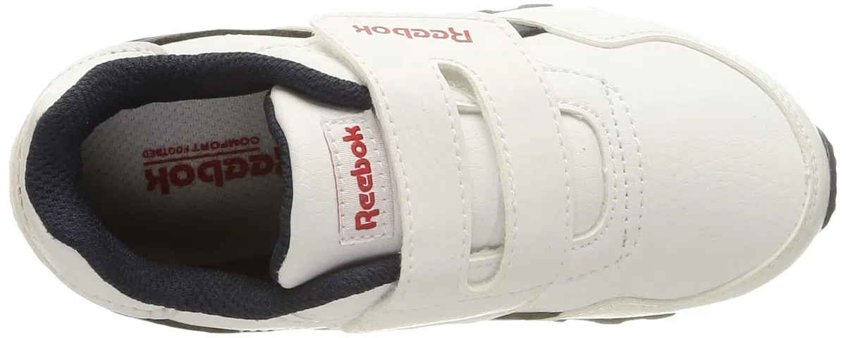 Reebok Royal Rewind Run KC, Zapatillas Unisex bebé, Ftwr White Vector Navy Vector Red, 25.5 EU