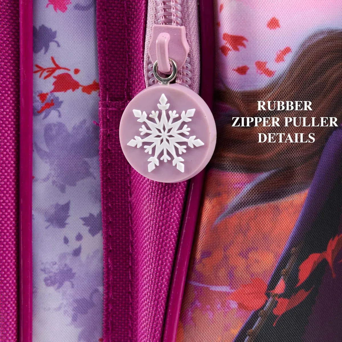 PERLETTI Disney Frozen 2 Mochila con Ruedas extraíbles para niñas - Princesas Elsa Anna Infantil guardería - Pequeño morral La Reina de Las Nieves 2 Viajes Ocio - 36x25x12 cm