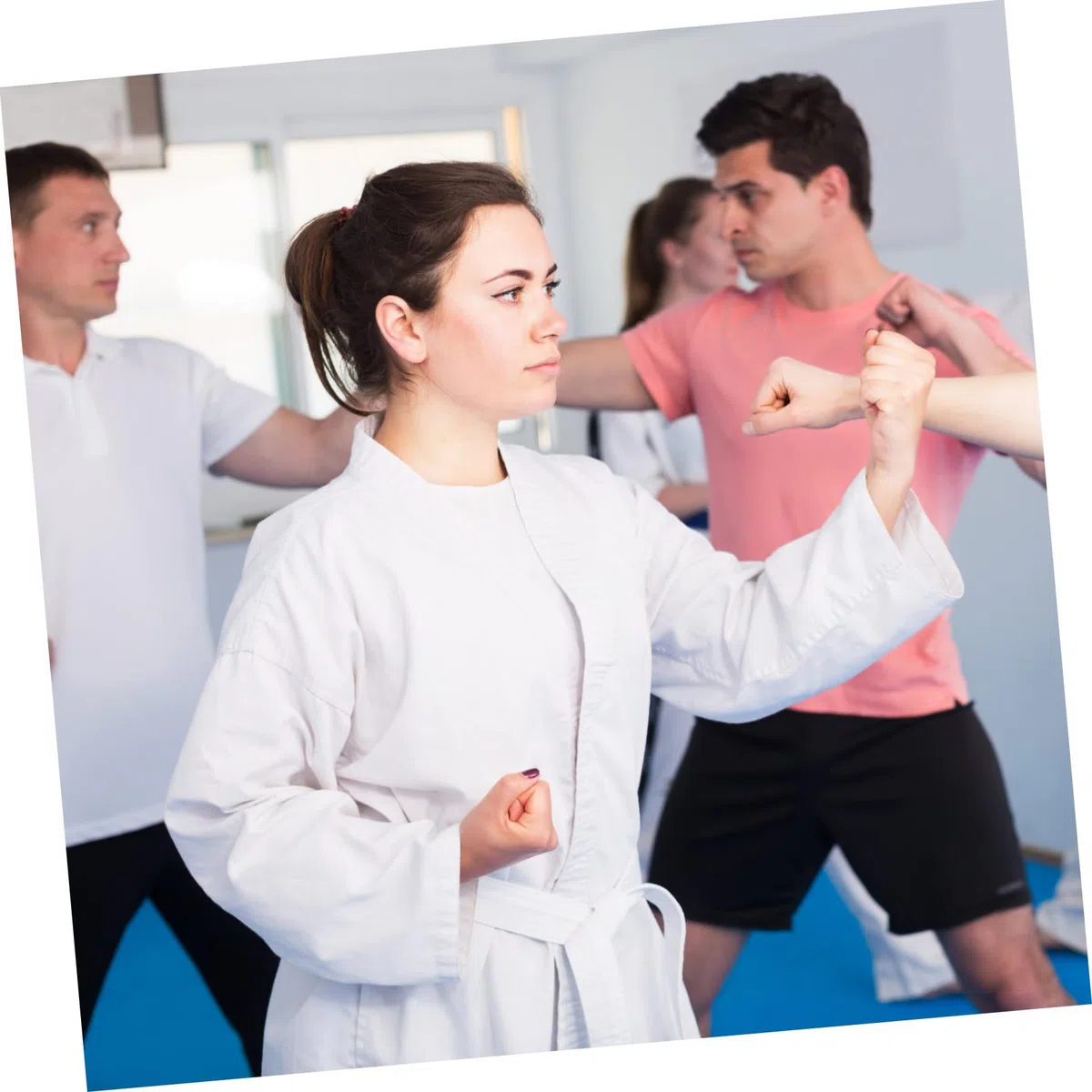 ORFOFE Uniforme de Karate para Adultos Traje Profesional Entrenamiento Deportes Ropa Deportiva y Cómoda para Competición y Práctica