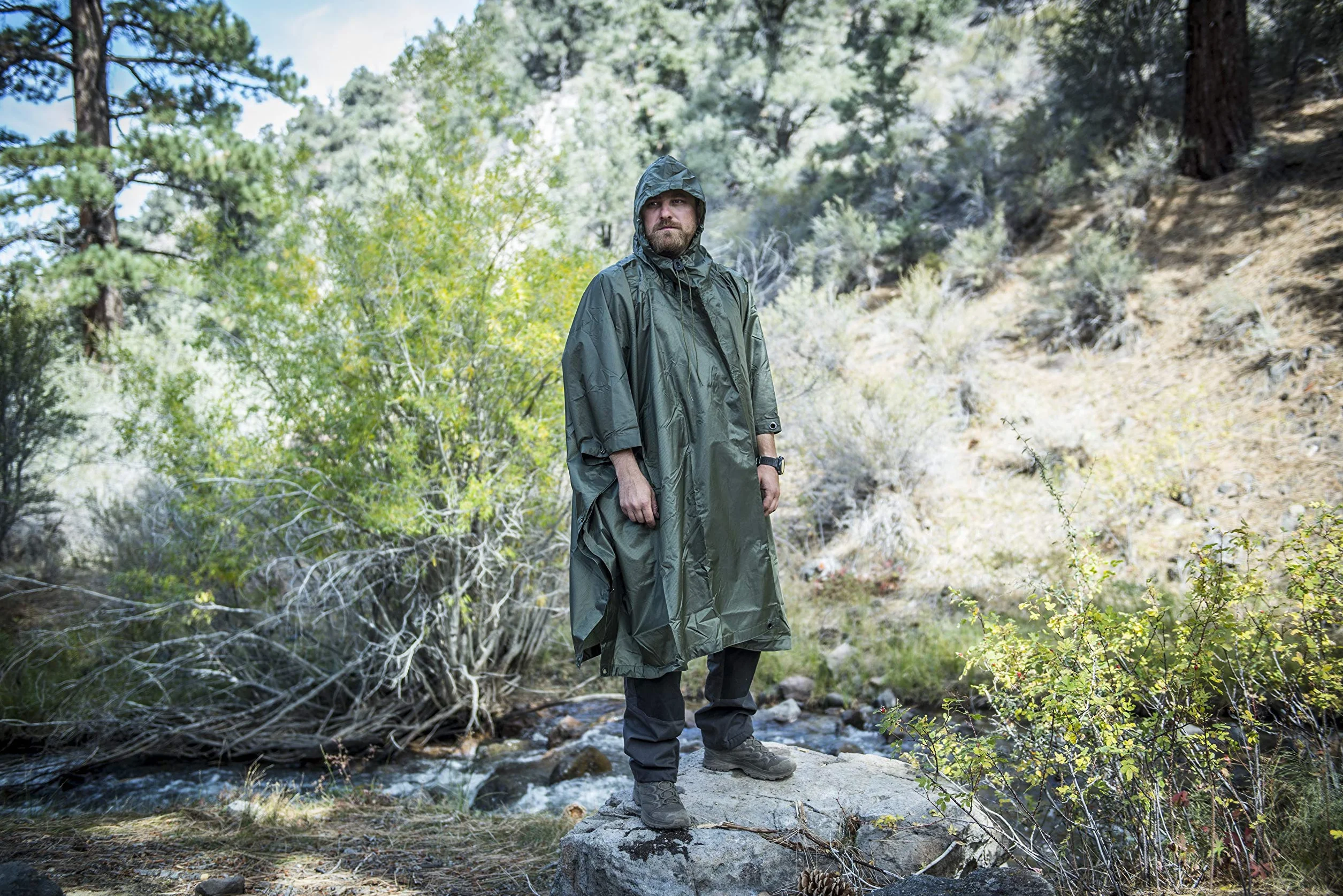 Helikon-Tex Poncho modelo US Surplus Line
