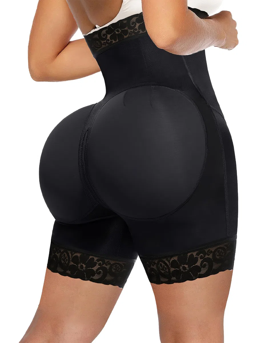 YIANNA Braga Faja Reductora Mujer Invisible Abdomen Reductor Short Realza Gluteos Fajas Reductoras para Vestido