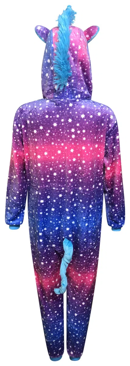 Unicornio Pijamas para Mujer Traje de Dormir Suave para Hombre Regalos para Damas Mono Adulto Animal Disfraz De Vestir