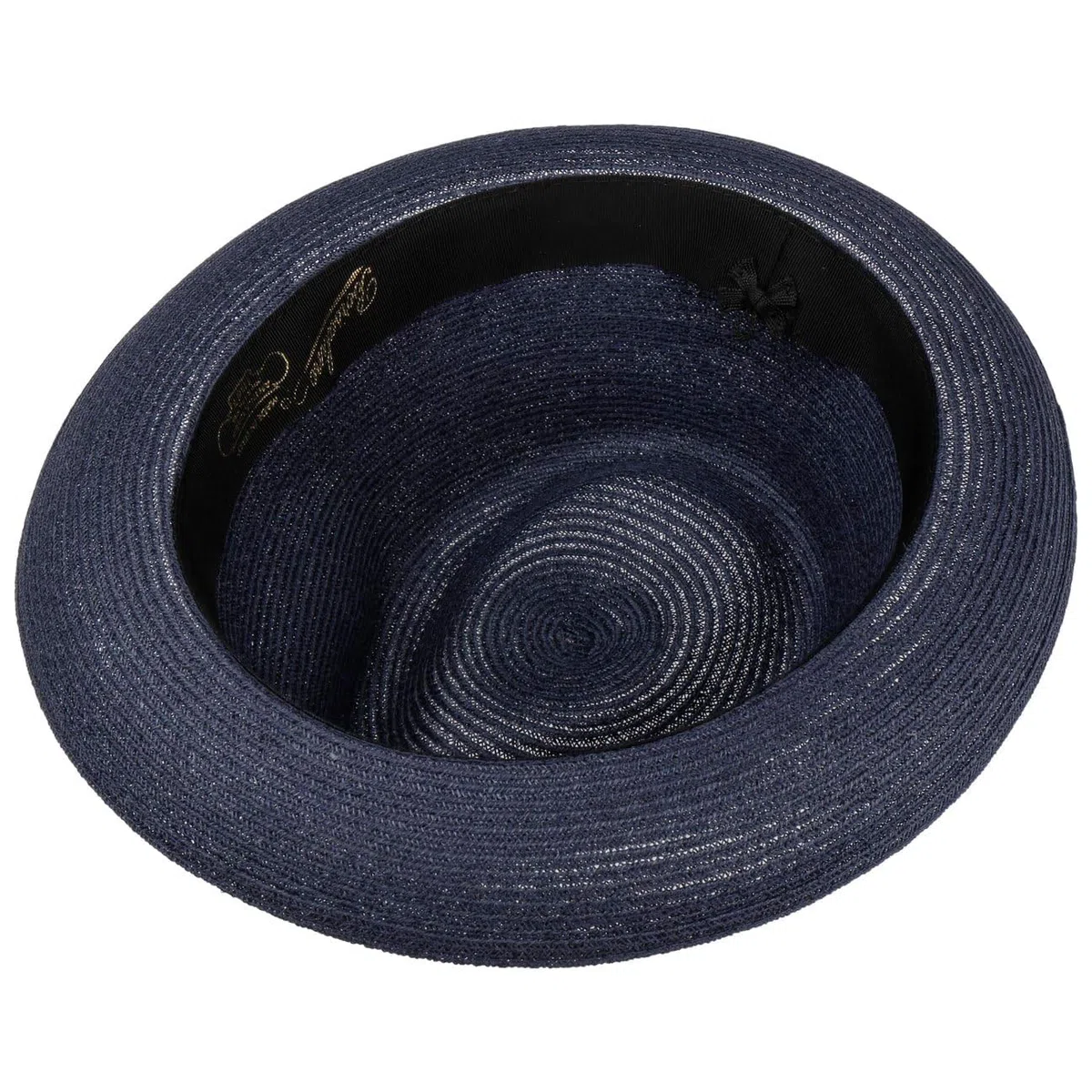 Borsalino Sombrero de Cáñamo Uni Player Mujer/Hombre - Made in Italy Sol Verano para el jardín con Banda Grosgrain Primavera/Verano