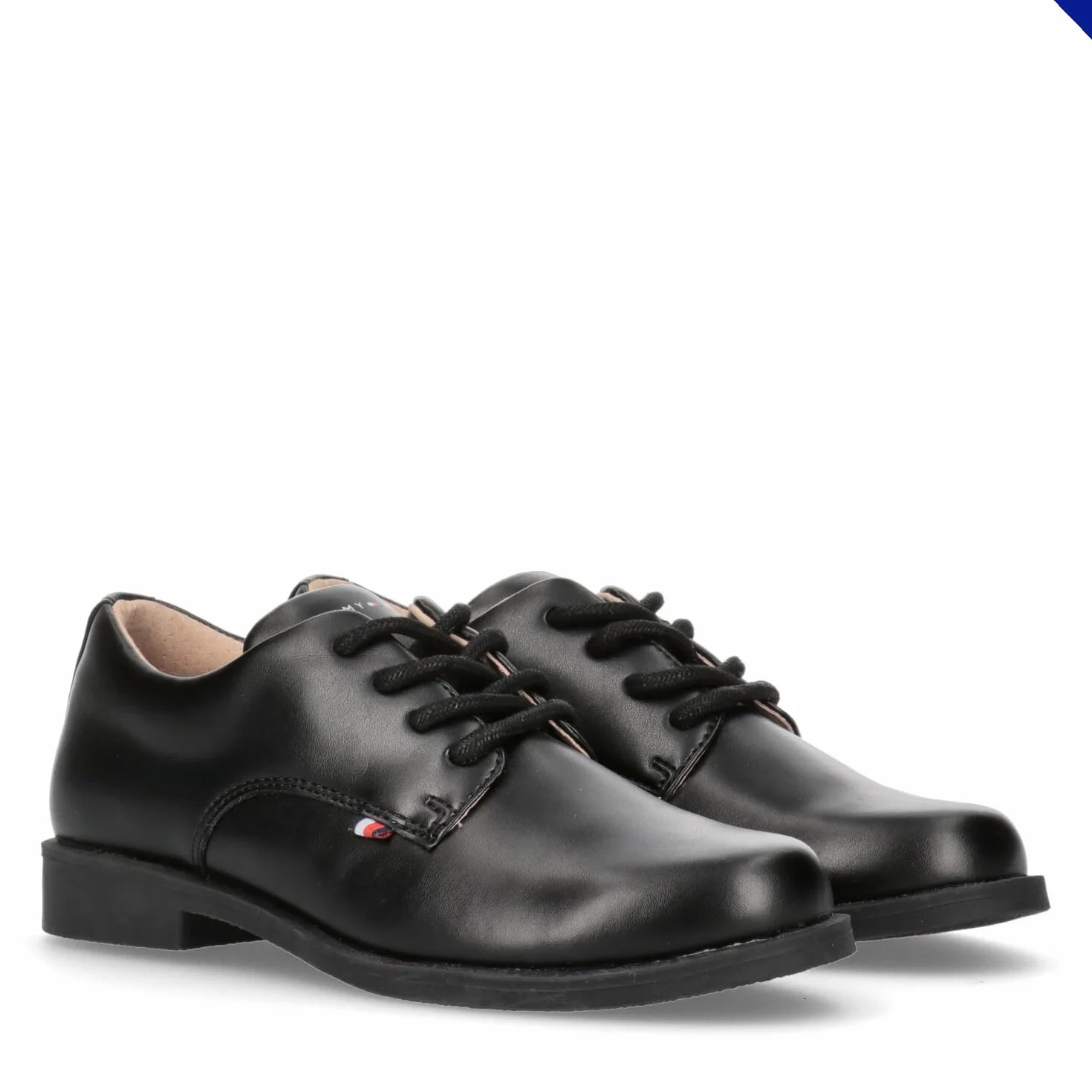 Tommy Hilfiger, Zapatos Suaves de Cordones, Samir, Negro, 34