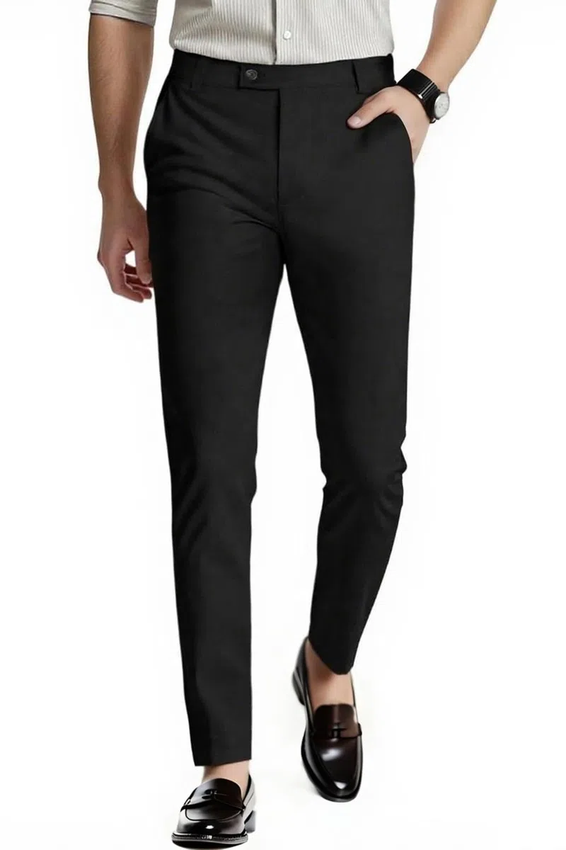 GINGTTO Pantalones Chinos Hombre Elásticos Slim fit Pantalón de Vestir Ajustados para Hombres