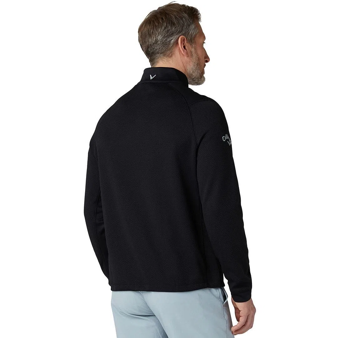 Callaway Golf Suéter Textura Hexagonal Hombre - Caviar - L