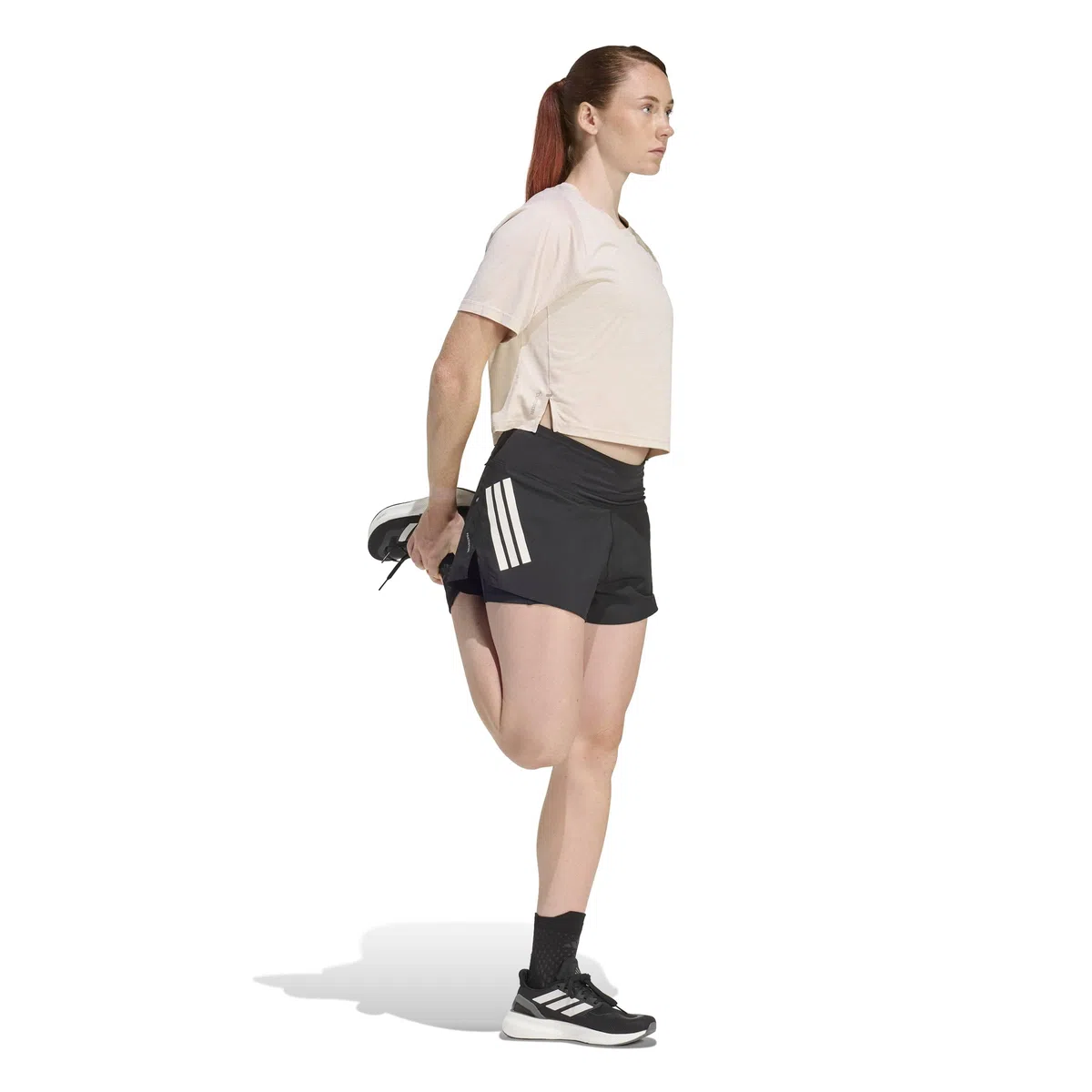 adidas Women's Pantalón Corto 2 en 1 adi365 Formotion