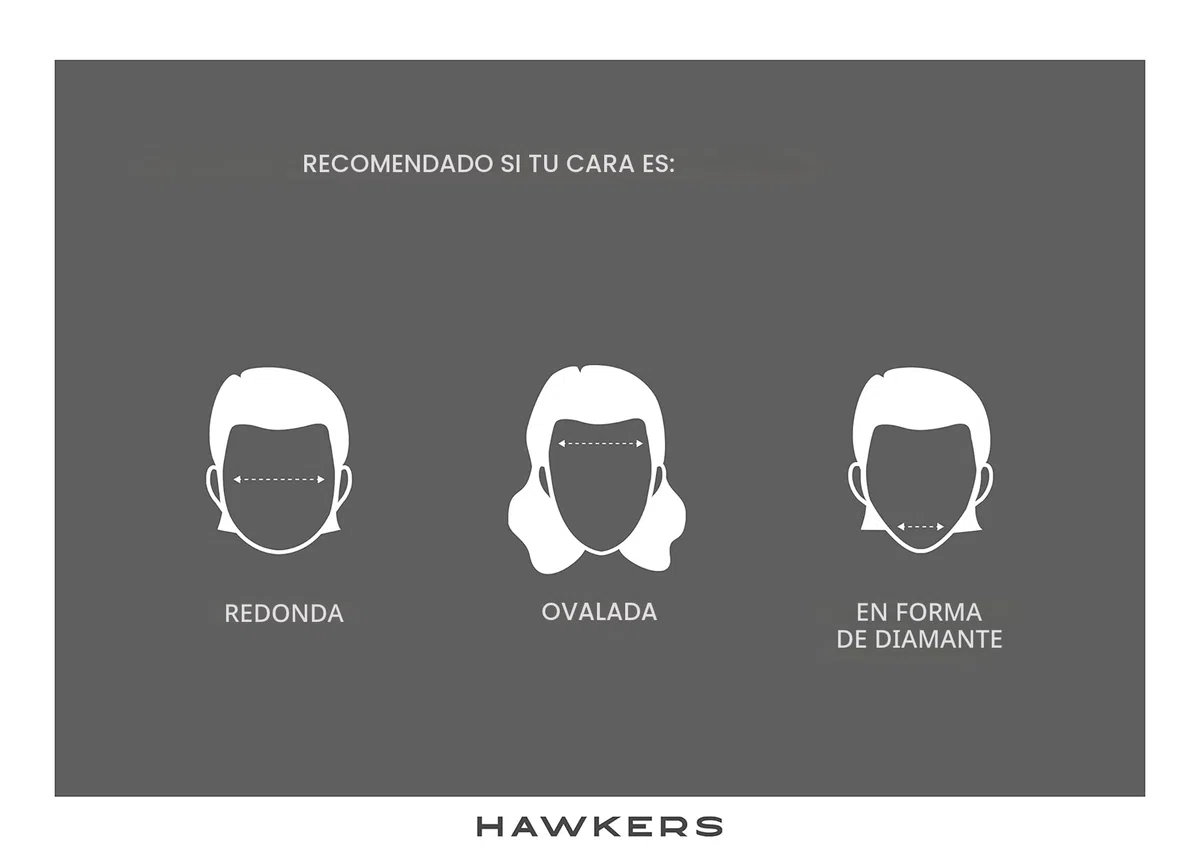 HAWKERS Gafas de Sol CLASSIC BOLD para hombre y mujer