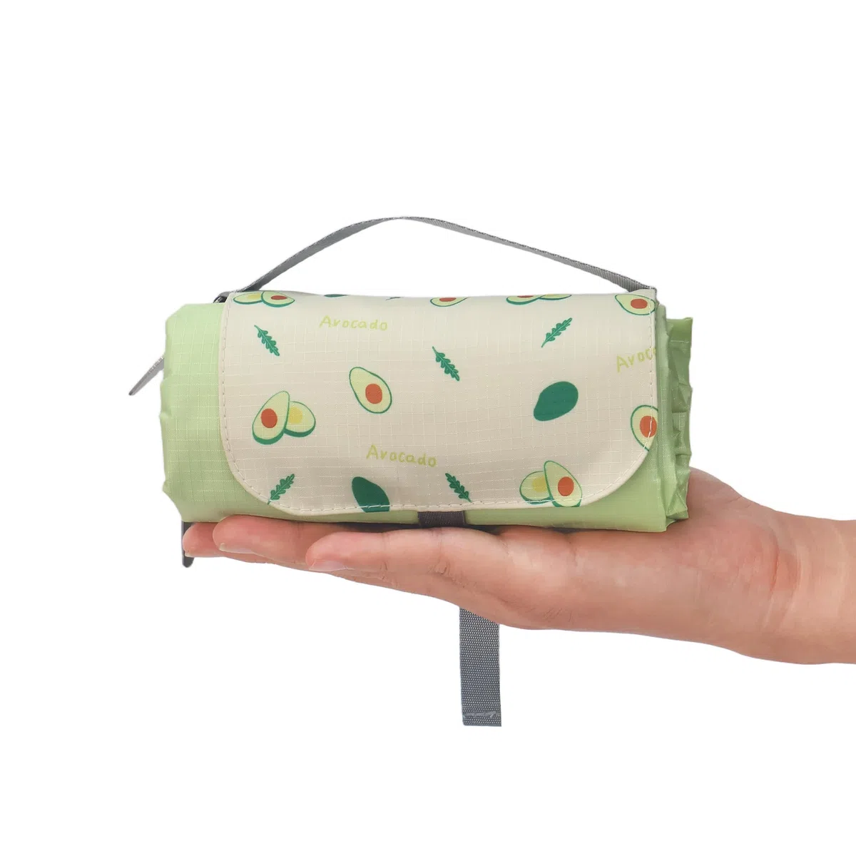 Manta de Picnic 150 x 210 cm Impermeable Ultraligera y Extrafina - Manta Exterior Compacta Verde para Camping, Playa, Senderismo, Acampada, Festivales y Aire Libre