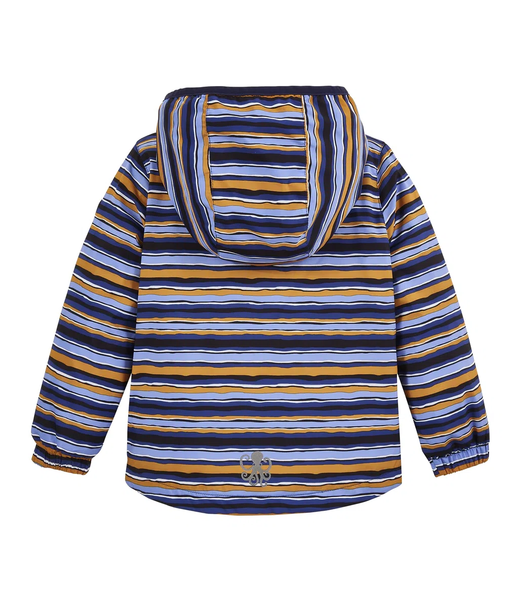 first instinct by killtec - FIOS 56 MNS JCKT, Chaqueta funcional con capucha/chaqueta para niños impermeable Unisexo, hellbraun,