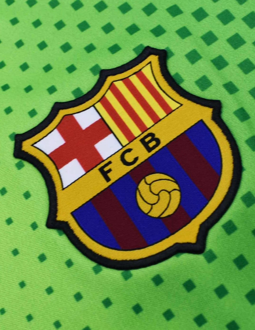 FC Barcelona Equipación de Portero Niños Temporada 25/26, Camiseta y Pantalón Verde, Réplica Oficial Joan Garcia, Unisex, 6 Años