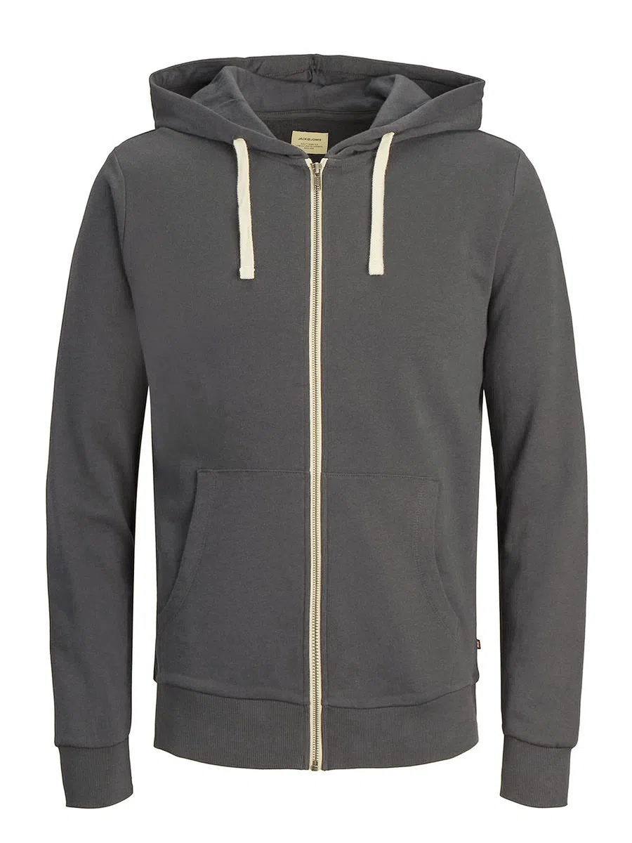 JACK & JONES Jjeholmen Sweat Zip Hood Plus Noos Sudadera para Hombre