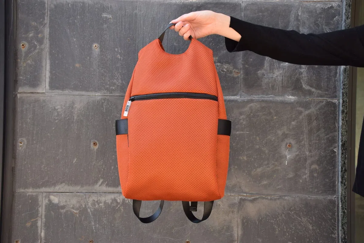 KCB Mochila antirrobo 3D Grande Nylon 3D Ultraligera Vegano