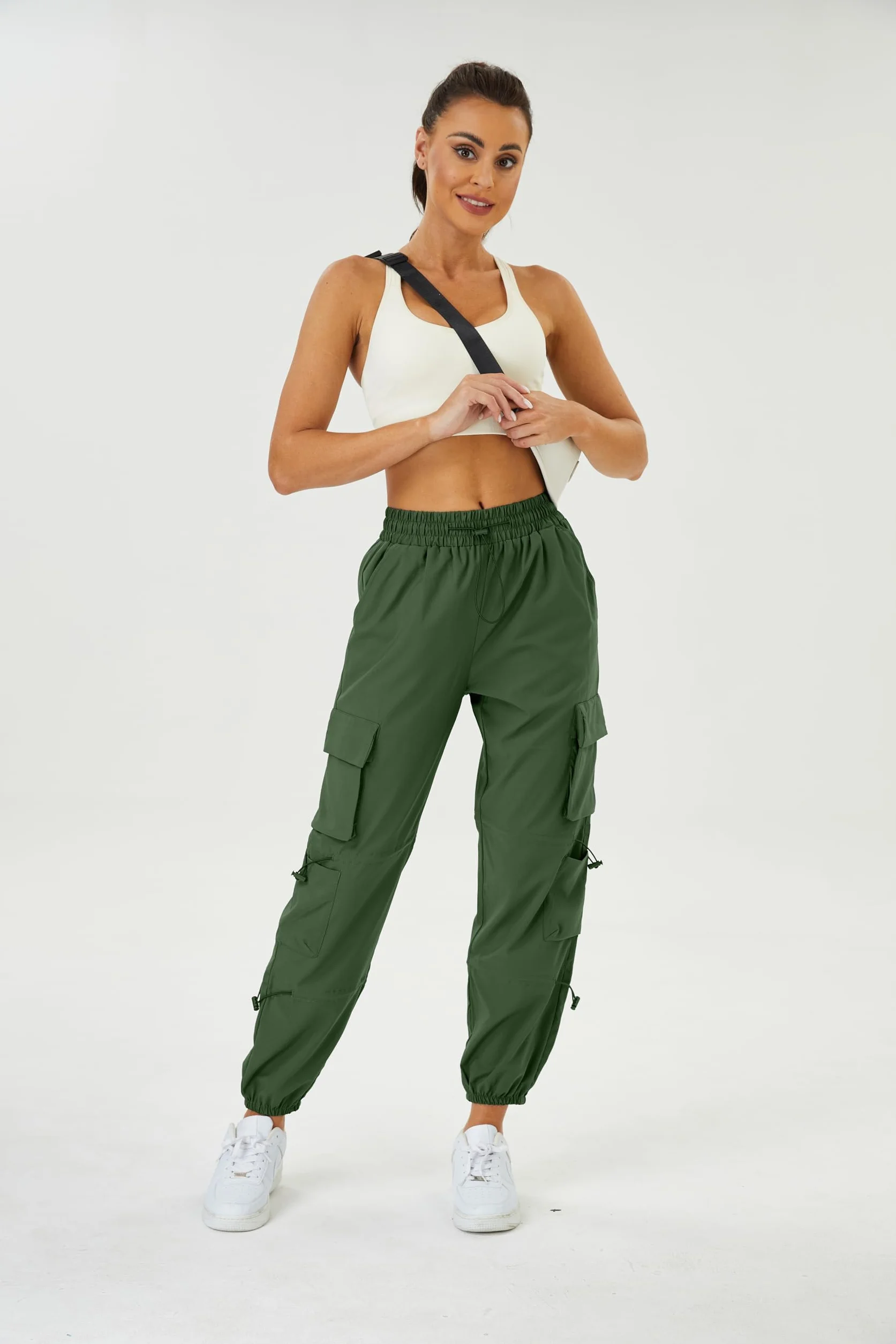 Friptspyg de Trabajo Pantalones Mujeres Impermeables y Ajustables Pantalones de Jogging al Aire Libre