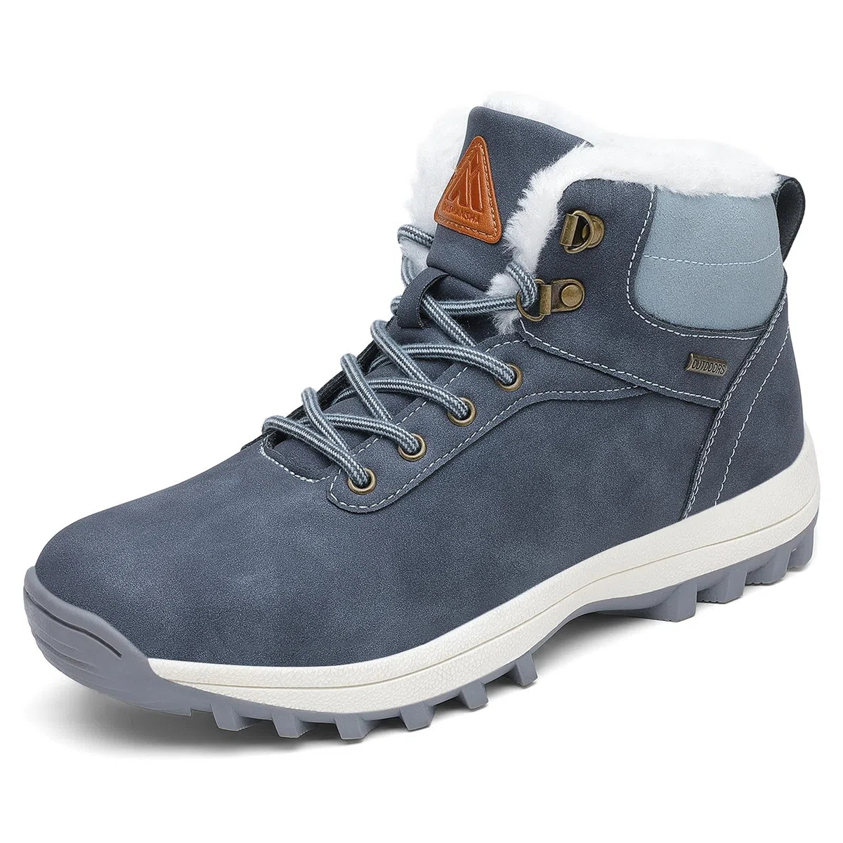 Mishansha Unisex Botas Invierno Cálido Impermeables Botines de Nieve Gr.36-48
