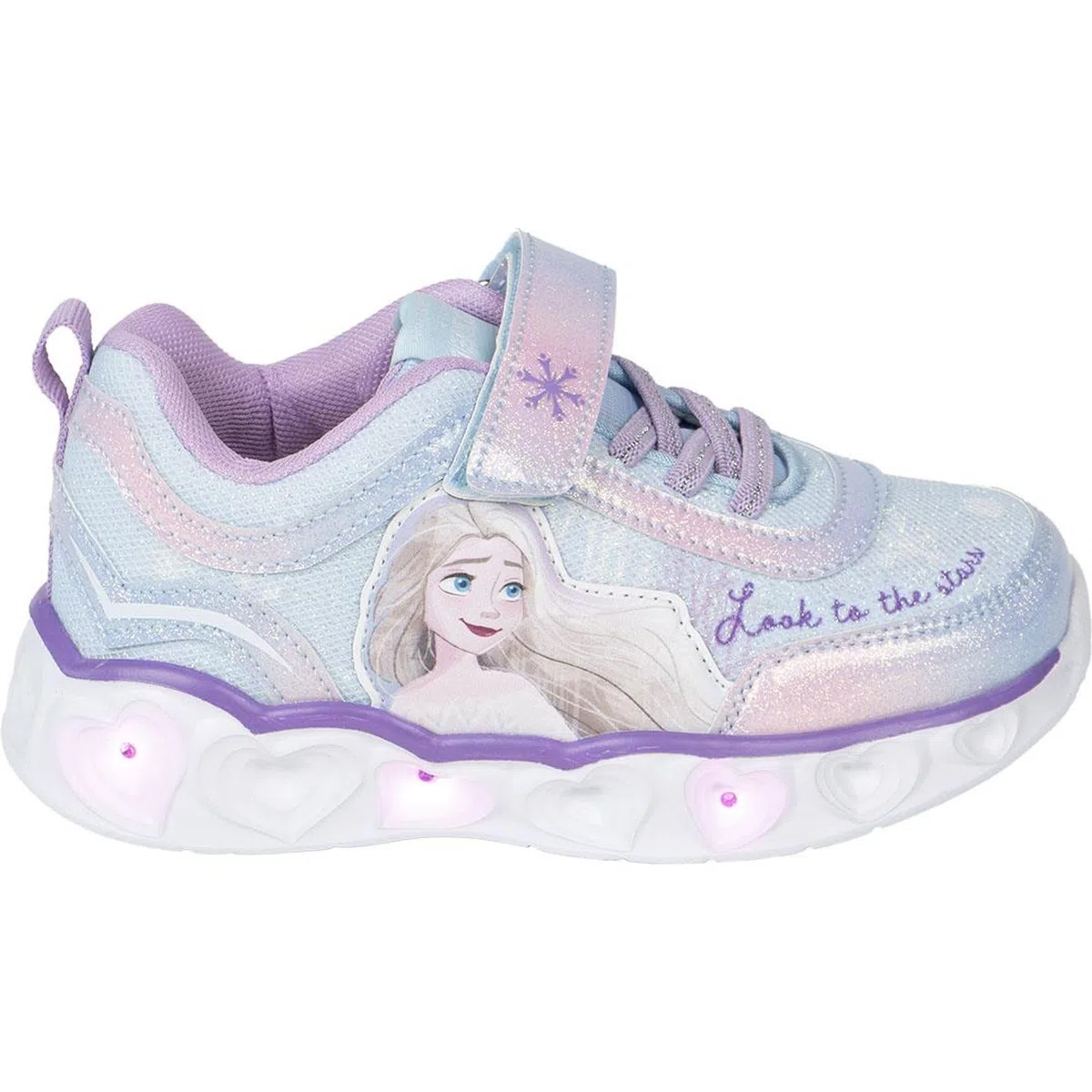 CERDÁ Life'S Little Moments | Deportivas para Niñas Frozen con Luces LED y Suela Ligera EVA, Estilo Disney y Máxima Comodidad