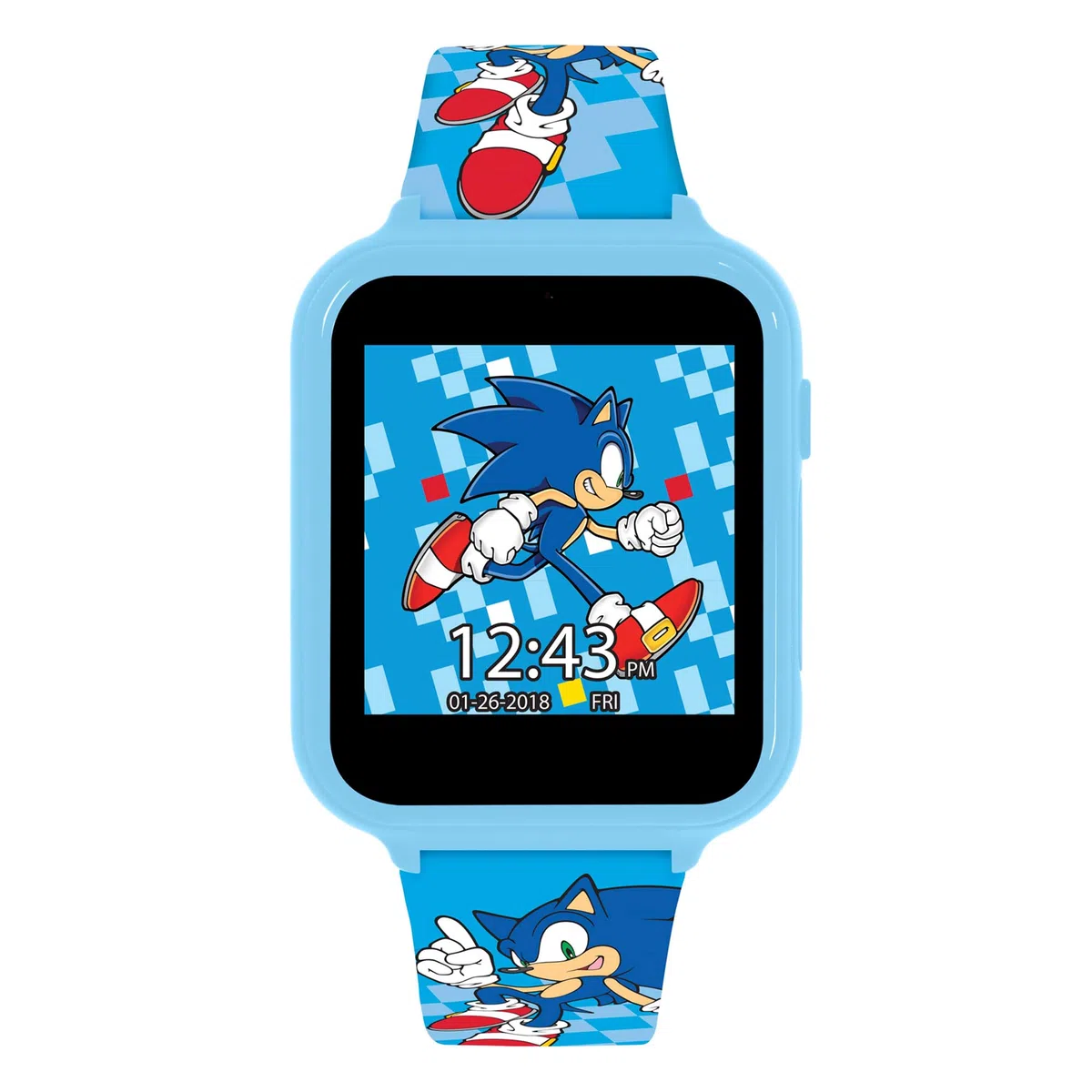 Sonic - , Reloj Inteligente Niños, Blue Printed, SNC4055