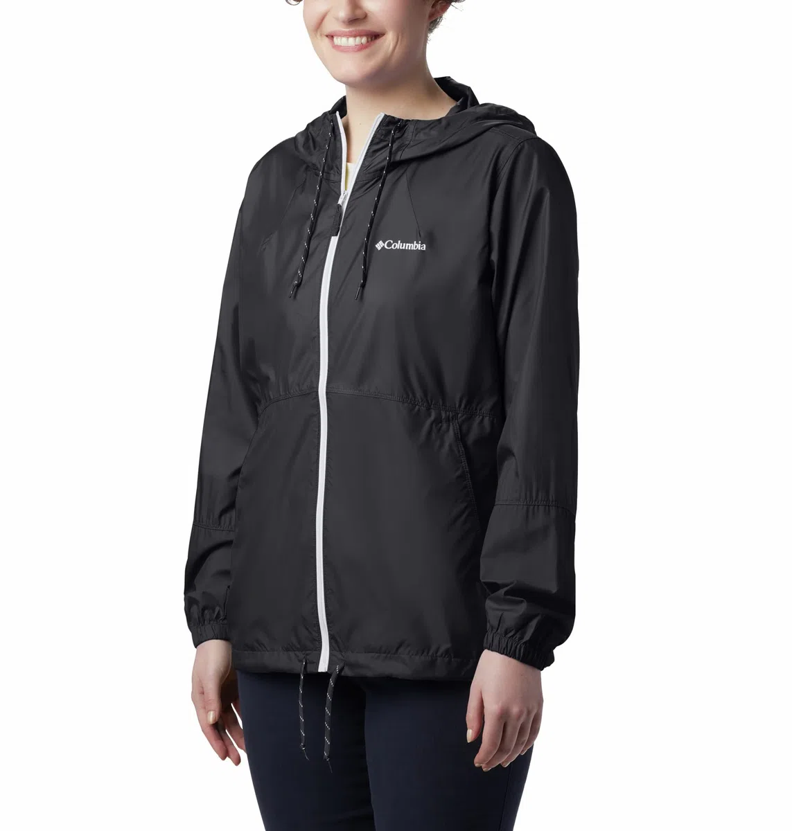 Columbia Flash Forward Chaqueta, Black 010, XXL Mujer