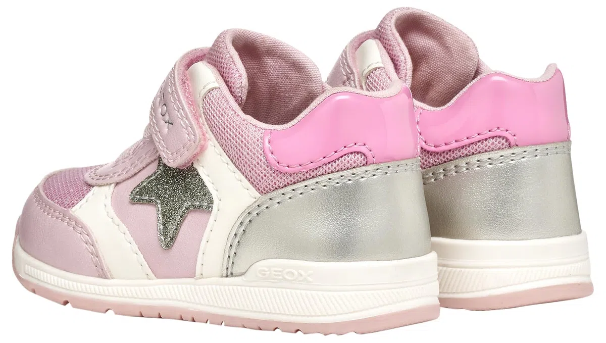 Geox B Rishon Girl A, Zapatillas Bebé-Niñas
