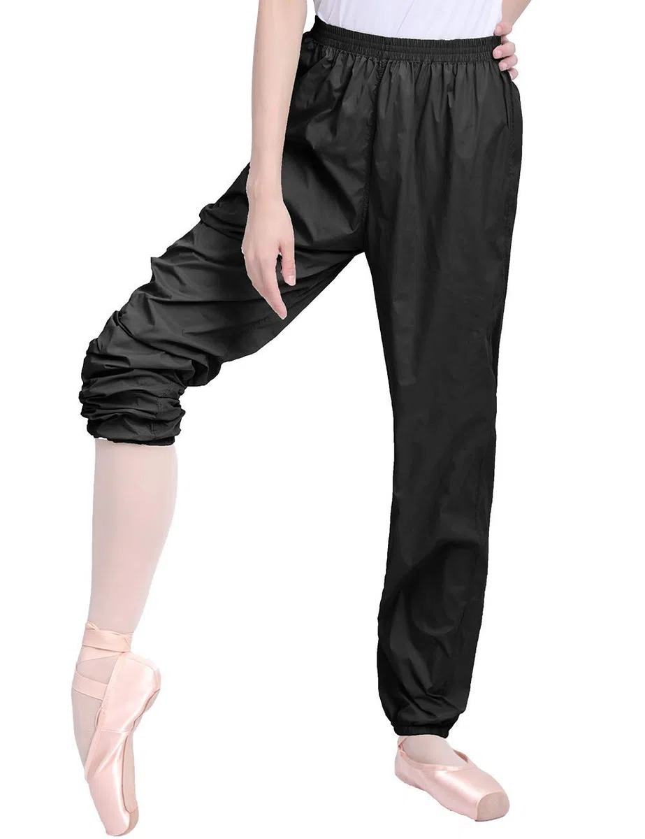Daydance - Pantalones de ballet antidesgarro para adolescentes y mujeres, de nailon ligero y transpirable, resistentes a la intensidad, para bailar