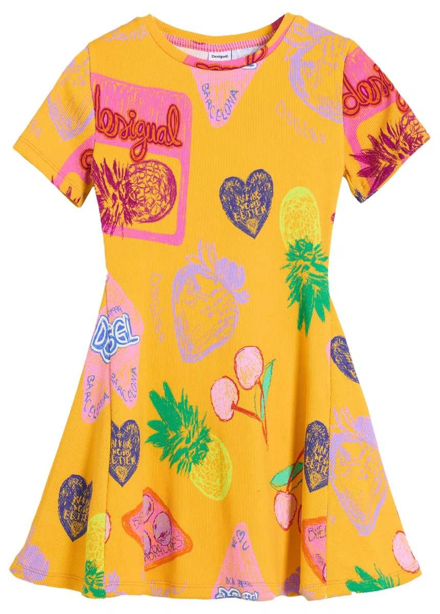 Desigual Vest_dsgl Dress Niñas