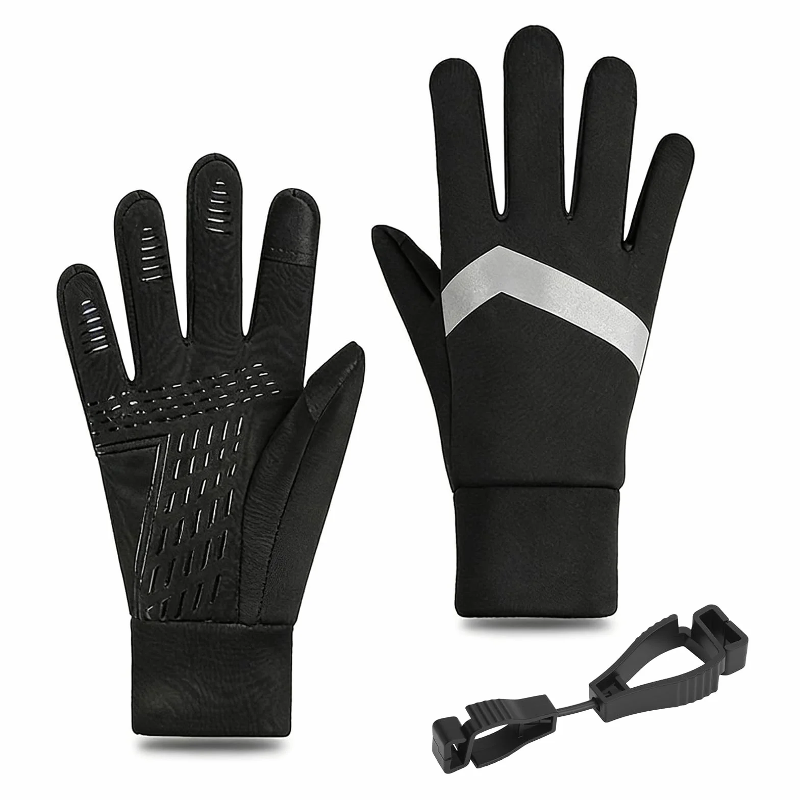 Guantes para niños, impermeables, para invierno, Softshell, cálidos, antideslizantes, resistentes al viento, térmicos, para niños, de forro polar, resistentes al agua, para deportes al aire